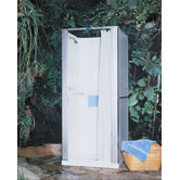 Free Standing Premium Fiberglass Shower Cabinet in White