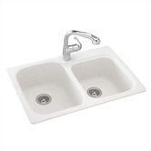 Everyday Essentials Double Bowl Kitchen Sink