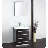 Livello 24" Modern Bathroom Vanity with Medicine Cabinet