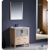 Torino 30" Modern Bathroom Vanity with Undermount Sink