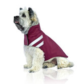 Winter Dog Parka in Burgundy