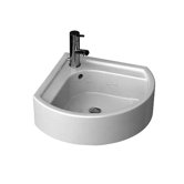 Solutions Medium Corner Bathroom Sink