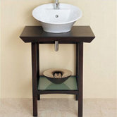 Zen Bathroom Table for Vessel Sinks