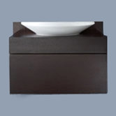 Tetsu 28" Wall Hung Bathroom Vanity Set