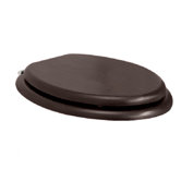 Elongated Furniture Finish Slow Close Toilet Seat Cover with Hinges