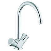Classic II Double Handle Single Hole Kitchen Faucet