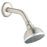 Tempesta Trio Shower Head with Arm and Flange