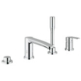 Eurostyle Cosmopolitan Volume Control Roman Tub Faucet with Hand Shower