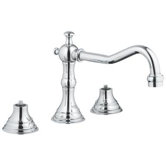 Bridgeford Widespread Lavatory Faucet with Double Lever Handles