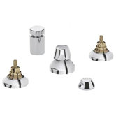 Arden Vertical Spray Wideset Bidet Less Handles