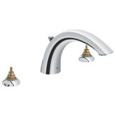 Arden Deck Mount Roman Tub Filler with Optional Handshower