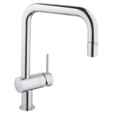Minta High Profile Single Handle Single Hole Kitchen Faucet