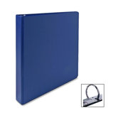 Round Ring Binder, 1" Capacity, 11"x8-1/2", Dark Blue