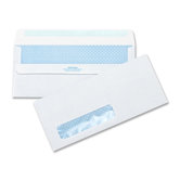 Self-Seal Envelopes, Standard Window, No. 10 ,4-1/2"x9-1/2", 500 per Box, White