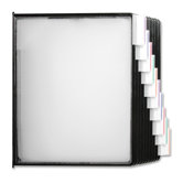 Replacements Panels, f/ Basic/Deluxe Catalog Racks, Clear/Black