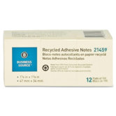 Recycled Adhesive Note (Pack of 12)