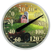 Farm Round Thermometer