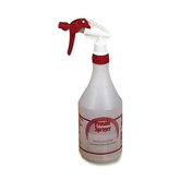 Sprayer And Bottle, 24 oz, 3/PK, Red/White
