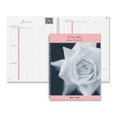 Pink Ribbon Refill, Wirebound, 2PPW, 8-1/2"x11", Jan-Dec