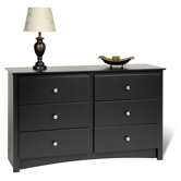 Sonoma Condo 6 Drawer Dresser