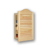 Basic Louver Single Recessed Cabinet