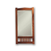Mission Recessed Beveled Mirror in Rich