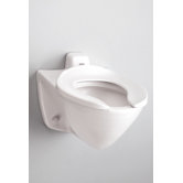 Commercial Flushometer Toilet in Cotton