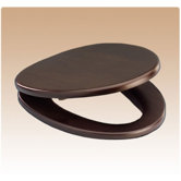 Round Maple Soft Close Toilet Seat
