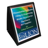 Flip-N-Tell Vertical Easel, 11"x8-1/2", Black