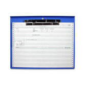Computer Printout Clipboard, 15-3/4"x12-3/4", Blue
