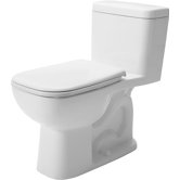 D-Code One Piece Toilet in White