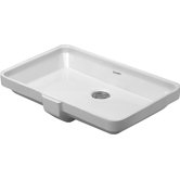 2nd Floor Vanity Basin in White Alpin