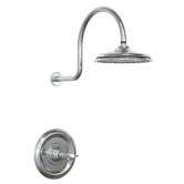 Savina Pressure Balance Thermostatic Shower Faucet with Cross Handle