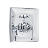Illume Pressure Balance Diverter Faucet Shower Faucet Trim Only with Lever Handle