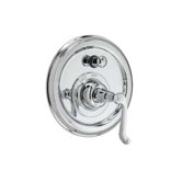 Classic Pressure Balance Diverter Faucet Shower Faucet Trim with Curved Lever Handle