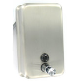 Vertical Liquid Soap Dispenser in Stainless Steel