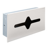 Shallow Recessed Tissue Cabinet