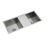 Avado Double Mutli-Sized Bowl Sink with Work Area