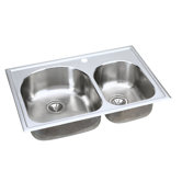 Harmony 33" x 22" Top Mount Kitchen Sink