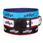 Adopt Dog Collar in Black