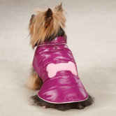 Snow Puff Dog Vest