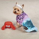 Glim Mermaid Dog Costume