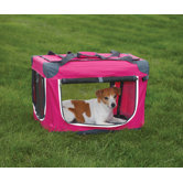 X-Small Pioneer Soft Dog Crate in Pink