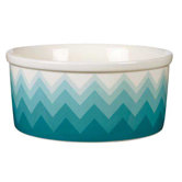 Chevron Dog Dish