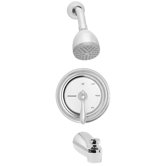 Sentinel Mark II Anti - Scald Thermostatic Tub and Shower Faucet with Decorative Index
