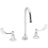 Commander Widespread Bathroom Faucet with Double Wrist Blade Handles