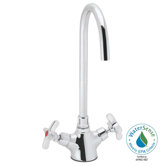 Commander Double Handle Single Hole Lab Faucet