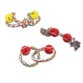 13" Rope Toys with Tennis Balls