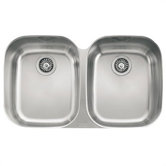 Regatta Undermount Stainless Steel Double Bowl Kitchen Sink