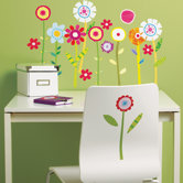 Green Garden Wall Art Vinyl Peel and Stick